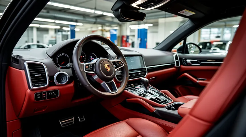  Комплексное ТО Porsche Cayenne 3.0T в СПб   Замена масла, тормозов, фильтров