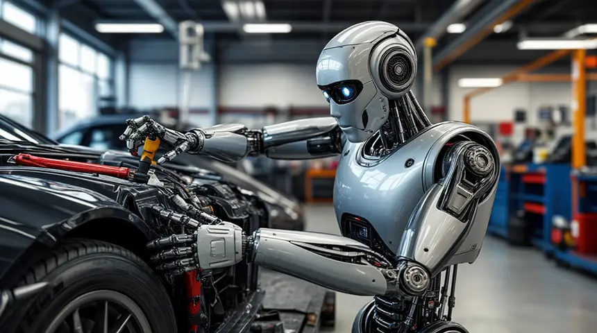 Использование искусственного интеллекта в авторемонте в 2025 году