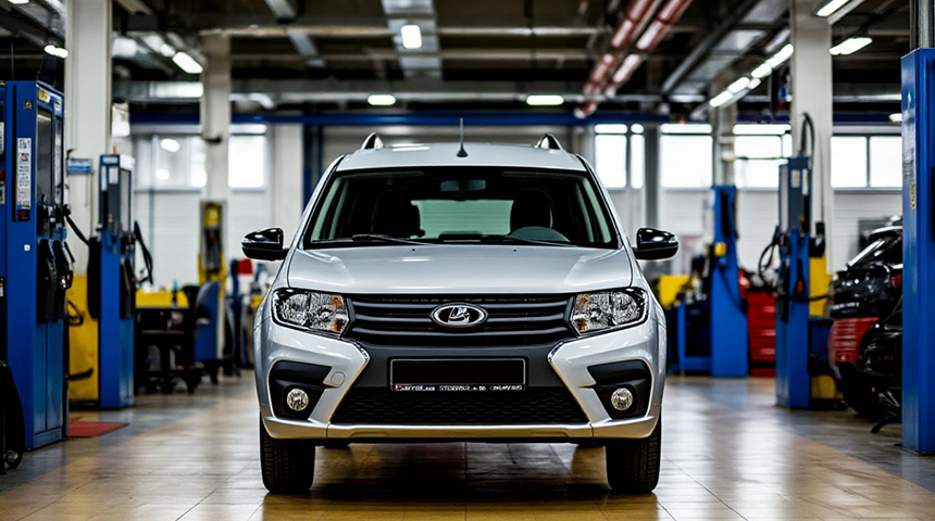  Комплексный ремонт Lada Largus 1.6 16v в СПб: замена ГРМ, тормозов и подшипника