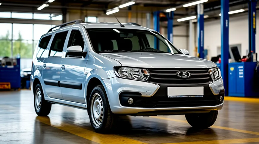  Комплексное обслуживание Lada Largus 2017 г.в. в Санкт-Петербурге  Замена масла и подрулевого переключателя