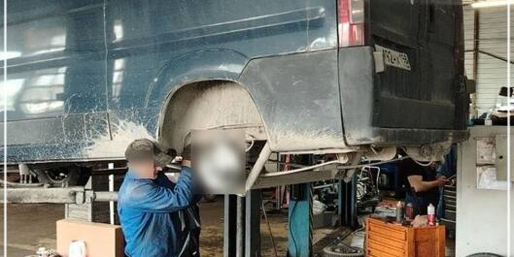Комплексный ремонт подвески и ходовой Peugeot Boxer 250 в Санкт-Петербурге 