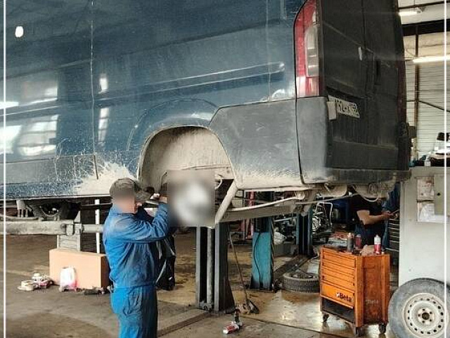 Комплексный ремонт подвески и ходовой Peugeot Boxer 250 в Санкт-Петербурге 