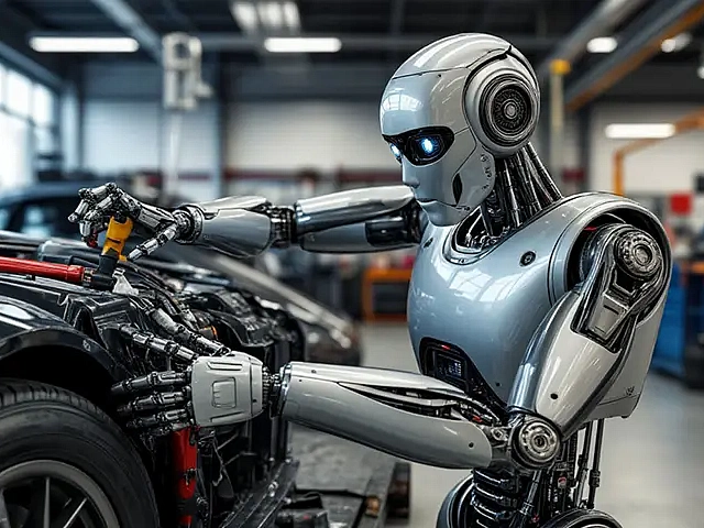 Использование искусственного интеллекта в авторемонте в 2025 году